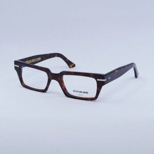 Cutler and Gross CGOP1363 002 Eyeglasses Dark Havana 54mm Rectangle Frame